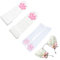 ZTVOWTO Cute Cat Paw Pad Thigh High Cosplay Socks With Pink 3D Kitten Claw Mittens Long Fingerless Gloves for Girls Women(White-3)