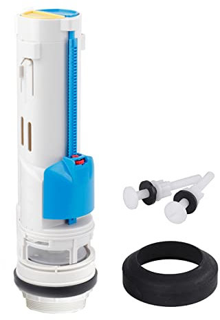 Toilet Flush Valve Replacement Kit 2 Inch Universal Water-Saving Toilet Repair Kit with Gasket and Bolts for Two Piece Dual Flush Valve