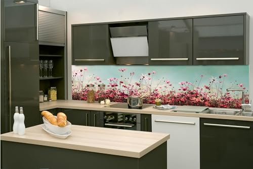 Dimex Küchenrückwand Folie Selbstklebend KOSMEEN 260 x 60 cm | Klebefolie - Dekofolie - Spritzschutz für Küche | Made in EU