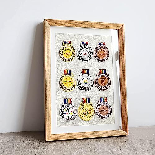 Bilderrahmen, Display-Medaillen, 3D-tiefer Rahmen, Bilderrahmen, Display-Racks, Rahmen zur Präsentation von Krieg/Militär/Sportmedaillen
