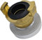 Miko® Storz Kupplung D auf Geka Gartenschlauchanschluss, Adapter, Aluminium/Messing, Dichtung: NBR, Temperatur: -20°C bis max. +80°C, für Industrie, schnelle sichere Verbindung