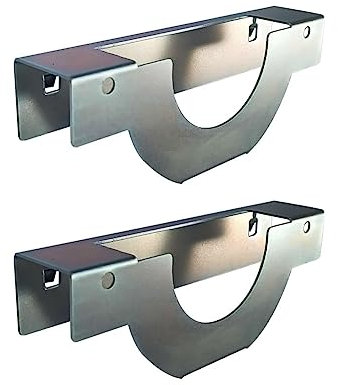 QIAOTLB (Pack of 2) Angle Grinder Holder Tool Wall Mount Bracket Wall Mount Bracket Grinders Rack Cutting Machine (Length7.48inchWidth2.75inchThickness1.75inch)