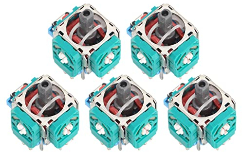 Yosoo Health Gear 3D Joystick, 5 Stück 3D Rocker Analog Joystick Sensormodul, Professionelle Ersatz Analog Stick Joystick Teile für Controller