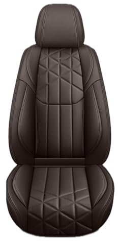 VAEVEN Auto Sitzbezüge für Opel Agila 2000-2007, Vollständig Umzingelt Wasserdichtes Komfortabler Atmungsaktiv Porosität Vorne und Hinten Full Set Auto Sitzbezüge,B Brown
