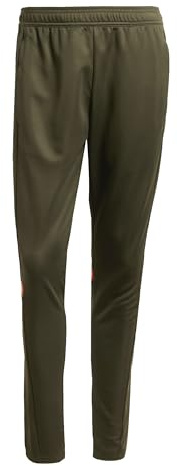 adidas Men's SQUADRA25 Training Pant, Night Cargo/Black/Semi Impact Orange, XS