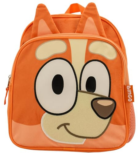 Accessory Innovations AI Jungen & Mädchen 30,5 cm Mini Rucksack, Schultasche für Vorschule & Kindergarten, mit Fronttasche, Brauner Bingo, Small, 30,5 cm großer Rucksack