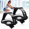 Heimtrainer Pedale mit Einstellbaren Riemen - 9/16 Gewinde, Heavy Duty Rutschhemmende Oberfläche Heimtrainer Pedale Ersatz, für Heimtrainer Fahrrad, Indoor Fitnessbike Heimtrainer
