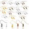 JEYORZY 150 Stück Ohrring Machen Set, Ohrring Haken, Ohrringe Basteln Zubehör mit Perlen und Spule, Ohrhaken, Ohrringe DIY, Ohrringhaken, Ohrring Rohlinge, für DIY Ohrhänger Schmuckherstellun