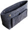 IWOWHERO Tragbare Make-up-Tasche Aufbewahrungstasche Aus Filz Organizer-einsätze Kulturbeutel Für Reisen Business Fitnessstudio Dunkelgrau