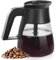 10 Cup Coffee Pot Replacement for Ninja Coffee Maker CF090 CM300 CM400 CP300 Glass Coffee Pot Replacement with Brewing Lid, Coffee Pot Replacement with Ninja Sturdy Stainless Steel Metal Handle