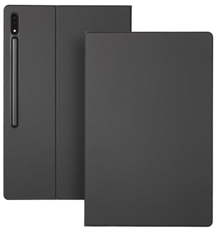 Funda inteligente magnética adecuada for Samsung Galaxy Tab S9 Plus/S9 FE Plus 12.4 2023, funda con función atril, función de encendido y apagado automático y soporte for bolígrafo(Black,Tab S9 Plus 1