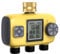 Programador Riego,con 3 Salidas Controladas Independientemente,Temporizador Riego Automatico,Resistente al Agua IPX5,Utilizar Programador de Riego a Pilas,para Césped,Jardín,Piscina