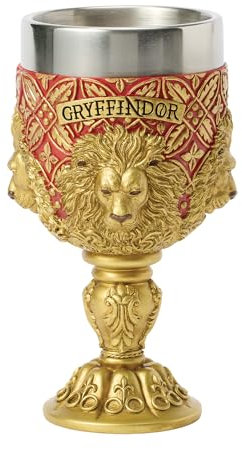 Enesco The Wizarding World of Harry Potter Gryffindor House Decorative Chalice Goblet, 7.09 Inch, Multicolor