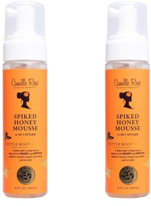 Camille Rose Spiked Honey Mousse 4-in-1 Hair Styler 8 oz - Pack of 2