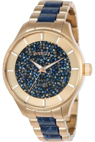 Invicta Angel Edelstahl Damen Quarzuhrwerk - 40mm