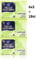18 X PAGLIERI Felce Azzurra sapone Fresco Sapone per le mani Sapone Pezzi 100 g