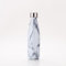 FunnyGuys Bouteille isotherme à double paroi en acier inoxydable - 500 ml - Personnalisable, Marbre blanc.