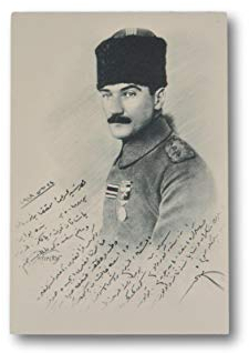 Gök-Türk Wandbild Bild für Wohnzimmer Büro Wohnung Deko Kunstdrucke Mustafa Kemal Atatürk Türkei Vatan Millet