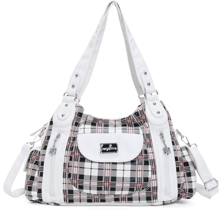 Angel Kiss – Kleine Handtaschen für Frauen: Umhängetaschen und Schultertaschen mit vielen Fächern – Weiche Hobo-Taschen