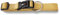 WOLTERS Halsband Professional extra-breit, Farbe:Curry gelb, Größe:S 18-30 cm x 15 mm