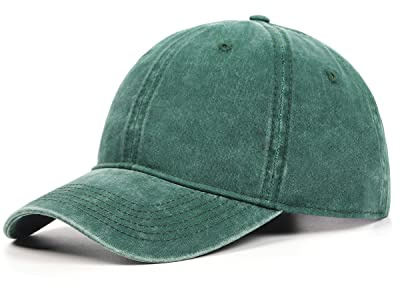 Zylioo XL/XXL Vintage Basecap Kappe Für Großen Kopf Pigment Baseballkappe Washed Cotton Baumwolle Baseball Cap Waschbare Cappy