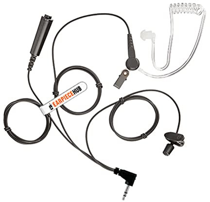 Auricolare acustico a 3 fili per radio bidirezionale Motorola a 1 pin