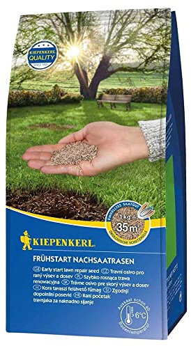 Kiepenkerl Starterrasen 1,0 kg Frühstart-Nachsaatrasen Klotzbodenbeutel
