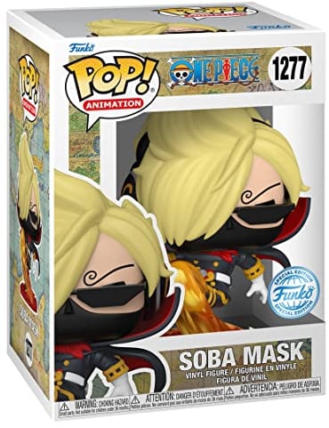 Funko Pop! Anime One Piece - Soba Mask (Raid Suit) Sanji Special Edition Exclusive Vinyl Figure #1277 (Special Edition Common) (M66483)