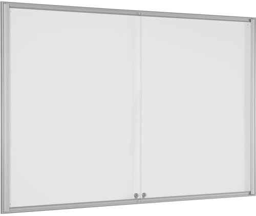 kaiserkraft | Schaukasten BASIC | für 18 x DIN A4 | reinweiß
