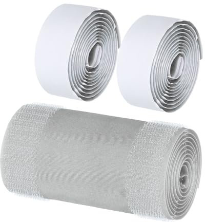 sourcing map Floor Cord Cover 3.3 Ft x 4 Grip Floor Cable Protector Management for Home Floor with Adhesive Backing Prevent Tripping Nylon Polyester Blend Grey 1Pcs