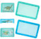 RMERVE Silicone Dishwasher Basket for Baby Items Dishwasher Bag for Small Items Dishwasher Bottle Parts Basket Bottle Nipples Baby Dishwasher Breast Pump Accessories Pacifier Toy Parts (Blue, Green)