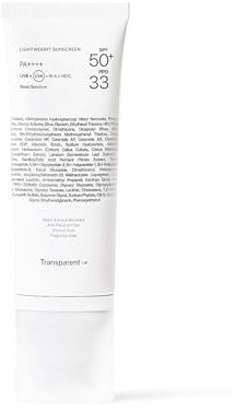 Transparent Lab - Lightweight Sunscreen SPF50+