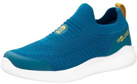 Trollkids Kids Oslo Sneaker XT | Besonders leicht, Dezente Zehen- und Fersenverstärkungen, Griffige Sohle