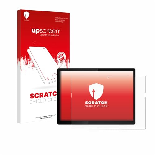 upscreen Schutzfolie für Lenovo ThinkPad X12 Detachable Gen 2 | Transparenter Displayschutz Made in Germany Kristall-Klar Kratzschutz Anti-Fingerprint