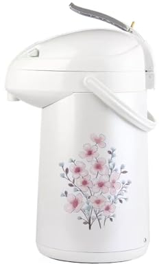 Bollitore Isolato Bottiglia di acqua calda isolata a pressione d'aria Pentola isolante interna in vetro di grande capacità da 3 litri Brocca termica da campeggio for prestazioni all'aperto Bollitore p