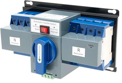 Interruttore di alimentazione di emergenza – Commutatore automatico 220 V/400 V, 63a, 4 poli, ecologico e basso rumore, con indicatore LED per funzionamento, livello ATS Cb per priorità di rete