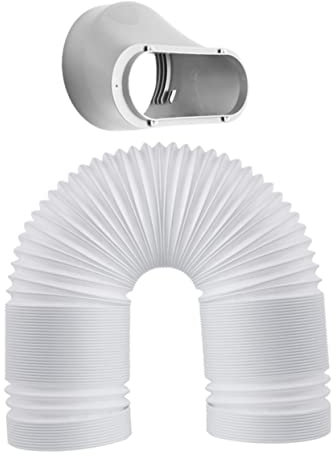 MERRYHAPY Tubo Flessibile Per Condizionatore Aria Adattatore Inclusa Compatibile Con Vari Modelli Per Sfiato e Ventilazione Ambienti Domestici