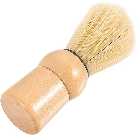 Gogogmee Brosse à Barbe Blaireau Bois Pour Rasage Manuel Brosse à Cheveux Pour Créer Mousse Riche Multi-usages Pour Coiffage Et Nettoyage