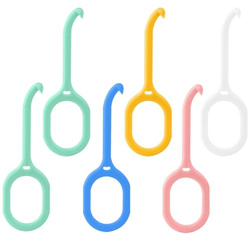 OFFCUP Removedor De Alineador Herramientas, 6 Piezas Extracción Del Alineador, Herramientas de Extracción de Alineador Dental Invisible, Para El Cuidado Bucal Dental (Oval)