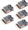 AYWHP 5 PCS 2-in-1 Lipo Batterie Monitor Alarm Tester Checker, Leistungsanzeige Lithium Batterietester, Low Voltage Buzzer Alarm mit LED Indikator für 1-8 S Lipo LiFe LiMn Li-Ionen Akku