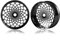 DOEARKO Ohr Tunnel Plug 1 Paar (8mm, Schwarz) - Edelstahl, Flaring, Unisex, Pushback, Body Jewelry Grade