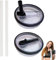 2 PCs Leak Proof Lid - 40 Oz Tumbler Lids with Straw (Black)
