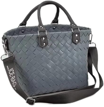 ICE-BAG 5088-58-0U WITZGALL SHOPPER MINI Q ICE-GRAU Maße: 30 x 20 x 21/34