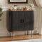 FiveWillowise Armario de cocina, aparador con 2 puertas correderas, armario de almacenamiento, armario buffet, armario de bar para cocina, comedor, sala de estar, 80 x 40 x 81,5 cm