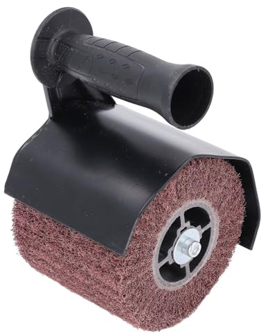 ERYUE Accesorio de Máquina de Pulido de Pulido Eléctrico, Suave, Diseño Liviano, de Rodillo Fácil, Ideal para Madera, Metal, Pulido de Acero Inoxidable y Molienda con Fibra, Esmeril,