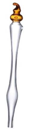 KiBcsLic Whisky Tasting Dropper Glas Pipette Tropfer Wasser Dosierwerkzeug Whisky Verdünnungshilfe Aroma Test Zubehör für Genießer Geschenk Whisky Proben 19.2c