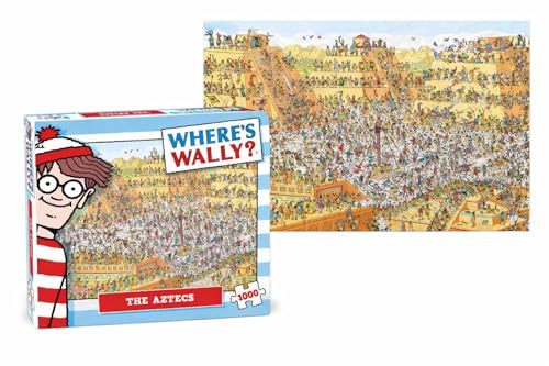 Puzzle 1000 Teile - Where's Wally - Azteken - 1000 Teile - inklusive Poster