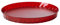 Omada Design Bandeja redonda de 36 cm con acabado satinado, con procesamiento de diamantes, Diamond Line