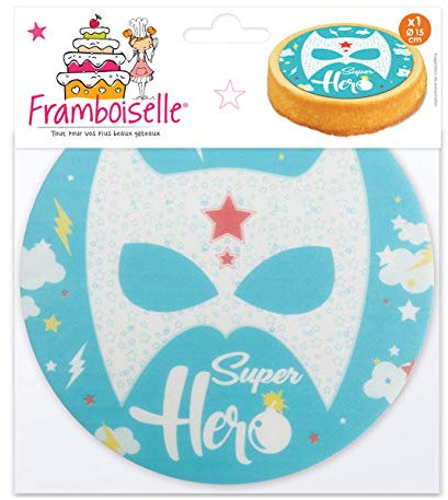 Framboiselle Disque Azyme Super Héros 30 g