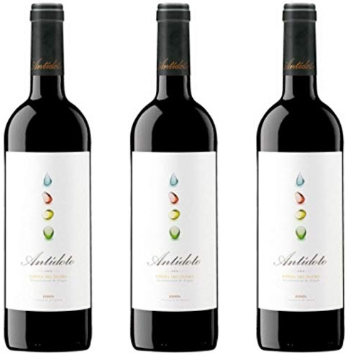 Antídoto Vino tinto - 3 botellas x 750ml - total: 2250 ml